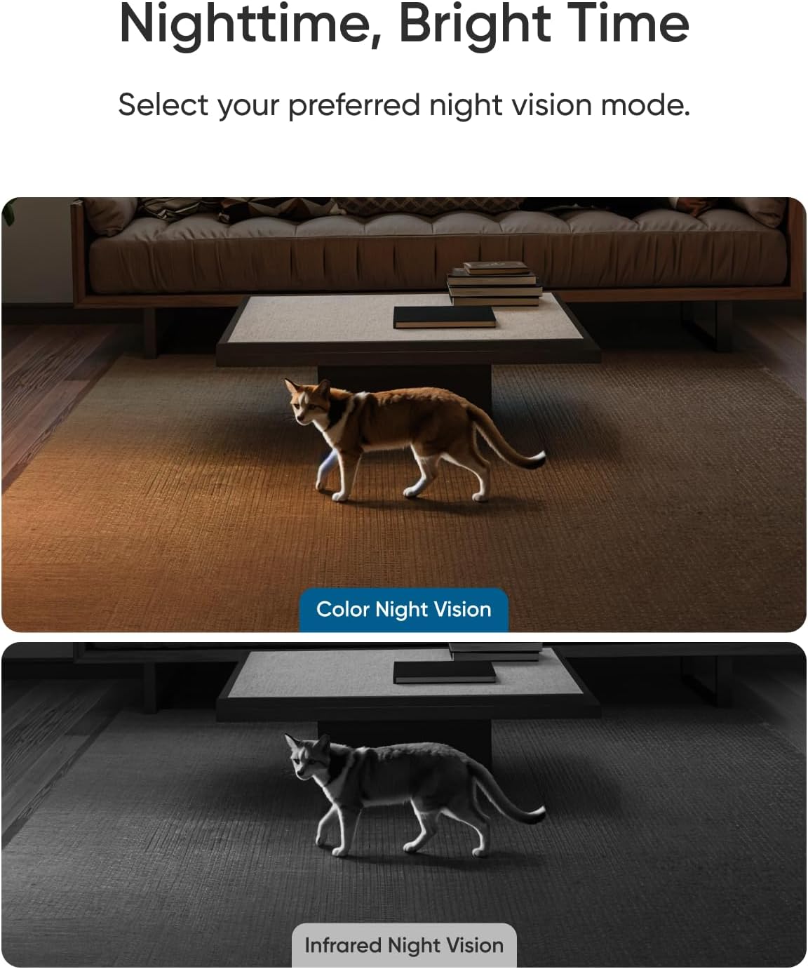 Eufy Security 4K camera side profile and lens