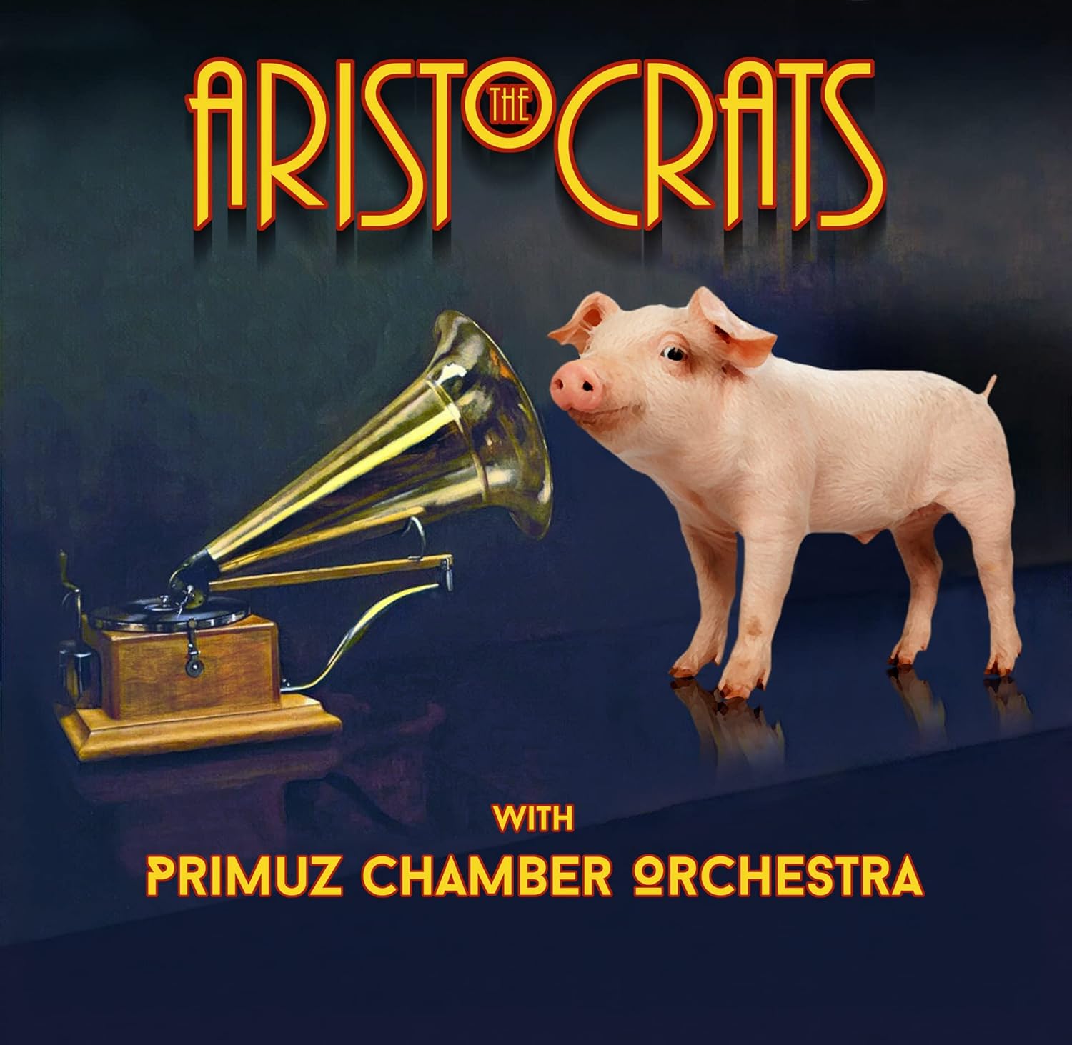 The Aristocrats with Primuz Chamber Orchestra Audio CD front view progressive rock fusion album cover art