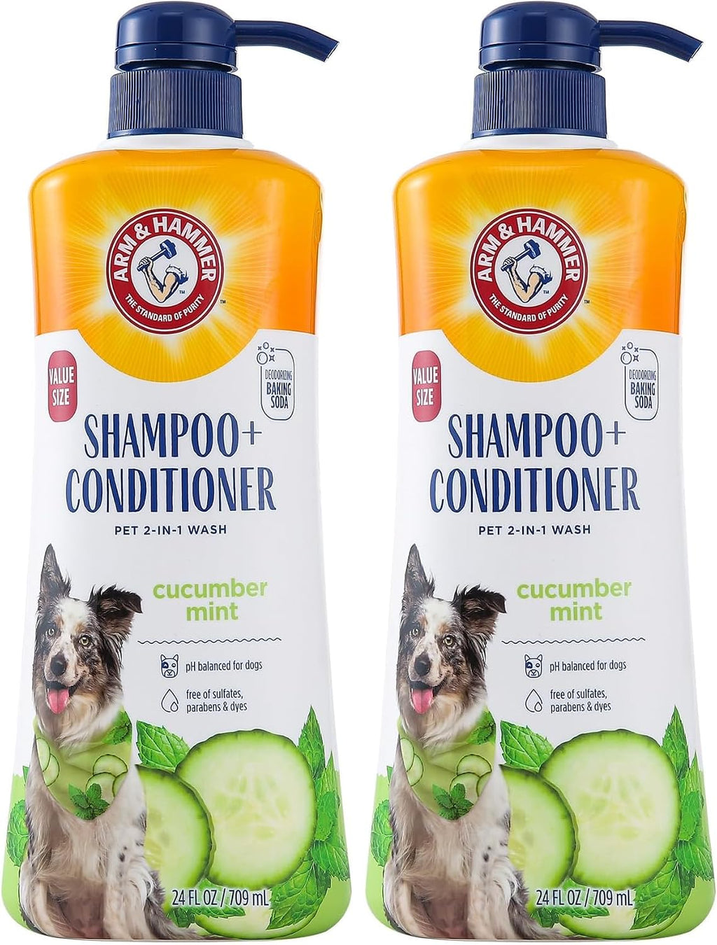 Arm & Hammer for Pets 5-in-1 Dog Shampoo with Conditioner, Deodorizing Oatmeal Dog Shampoo with Aloe, Shea Butter, Baking Soda and Coat Care, Vanilla Sandalwood Scent, 20 Fl Oz - Image 10