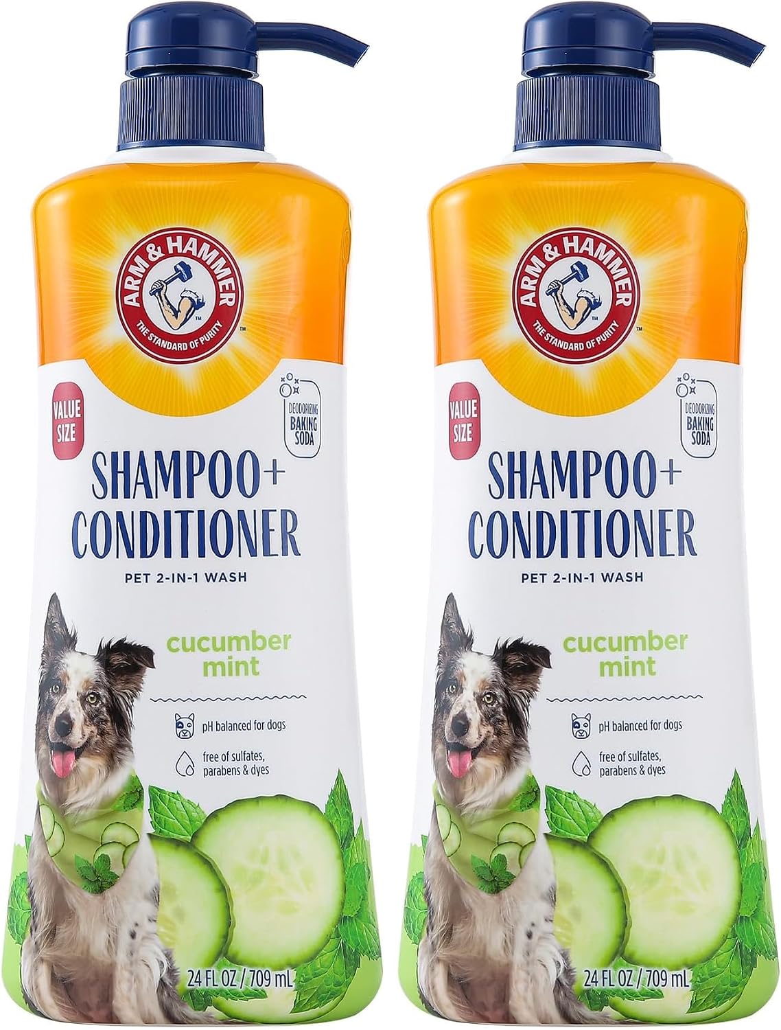 Arm & Hammer for Pets 5-in-1 Dog Shampoo with Conditioner, Deodorizing Oatmeal Dog Shampoo with Aloe, Shea Butter, Baking Soda and Coat Care, Vanilla Sandalwood Scent, 20 Fl Oz - Image 10