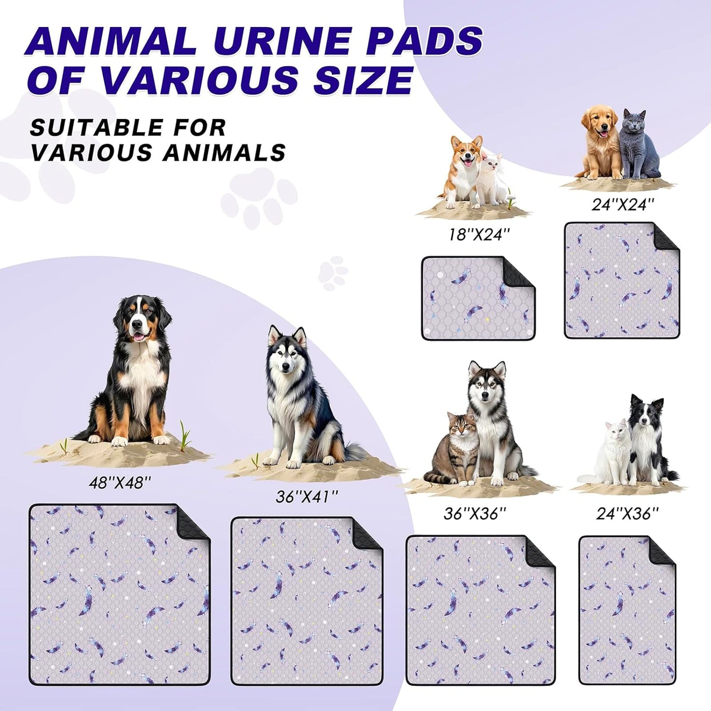 WanpeeGoo leakproof dog pad in a home setting