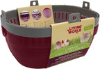 Living World small animal carrier top opening lid
