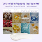 Fluoride free pet toothpaste for tartar prevention side view