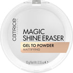Catrice Magic Shine Eraser Gel To Powder front view compact packaging