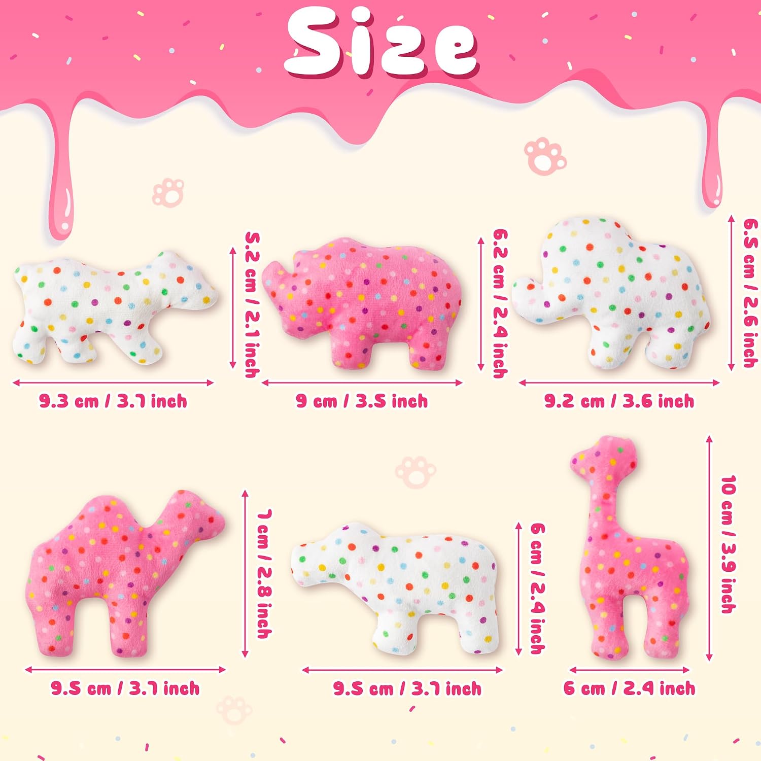 Detailed view of the soft plush texture and crinkle paper sound toy