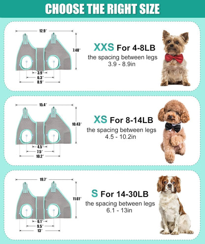 Kkiimatt dog grooming sling showing wide restraint straps