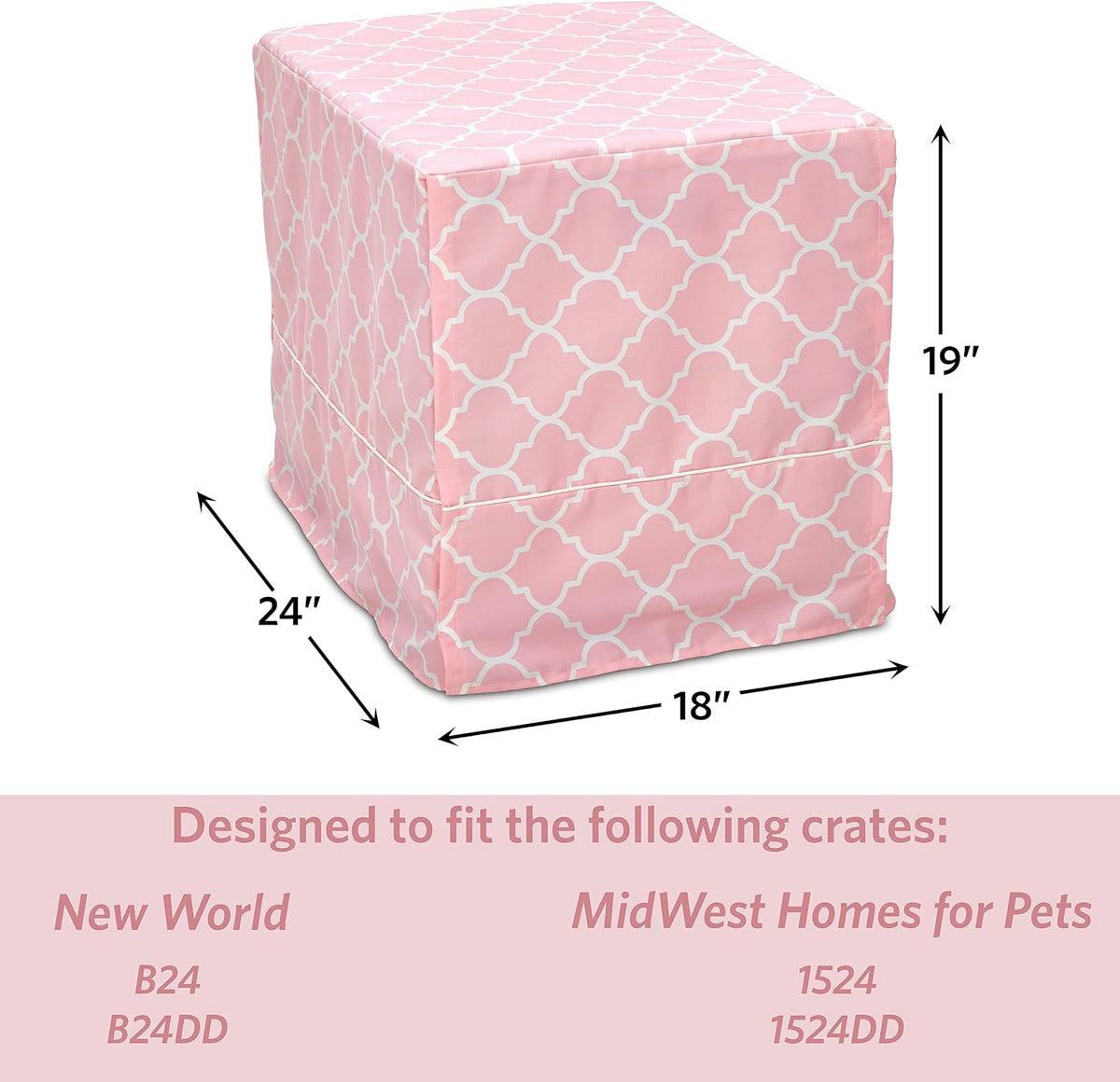 Machine washable dog crate cover by New World brand