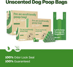 Waterproof and odor proof cat litter disposal bags