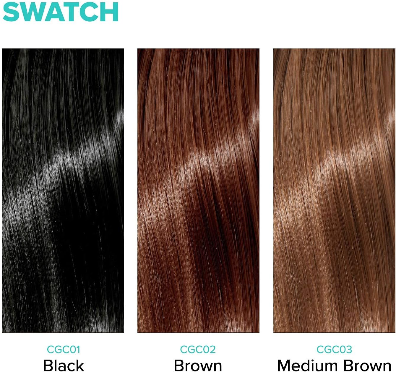 Red by Kiss quick cover black hair root touch up applicator angle view