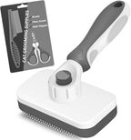 3PCS Cat Grooming Supplies, Cat Brush & Nail Clipper/Trimmer & Flea Comb for Shedding Indoor Cats Essentials Stuff Accessories (Black) - Image 10