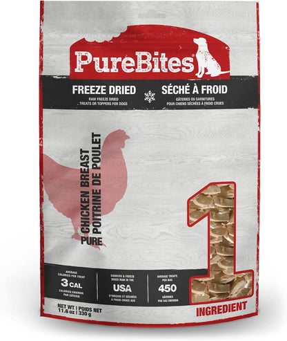 PureBites Chicken Breast Freeze Dried Dog Treats, 1 Ingredient, Made in USA, 8.6oz - Image 9
