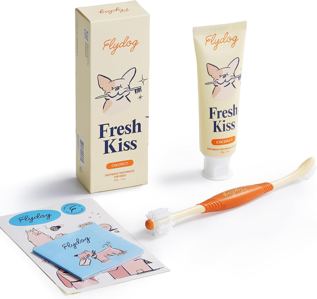 Vet approved Flydog Fresh Kiss kit components