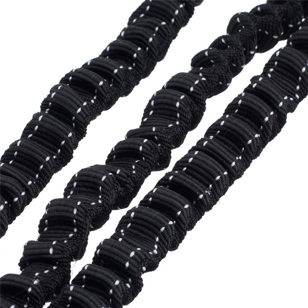 STGOOD multi pet training leash showcasing the adjustable buckle sliders for customized lead lengths