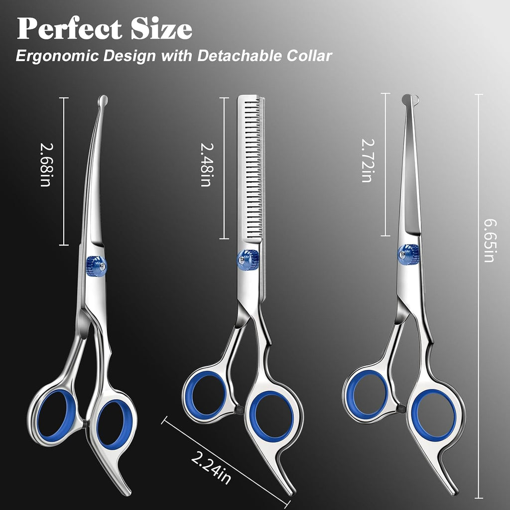 Complete Agirav 4-in-1 grooming set for cats and dogs