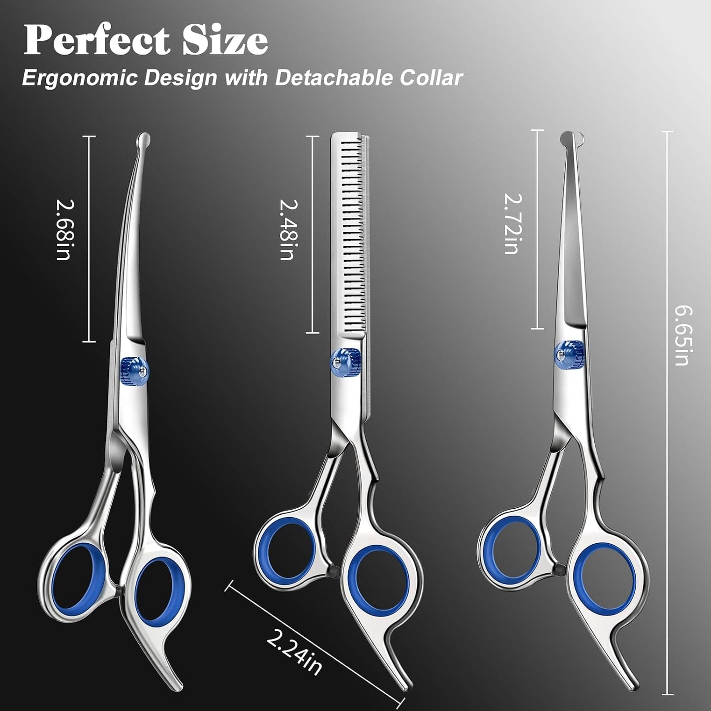 Complete Agirav 4-in-1 grooming set for cats and dogs