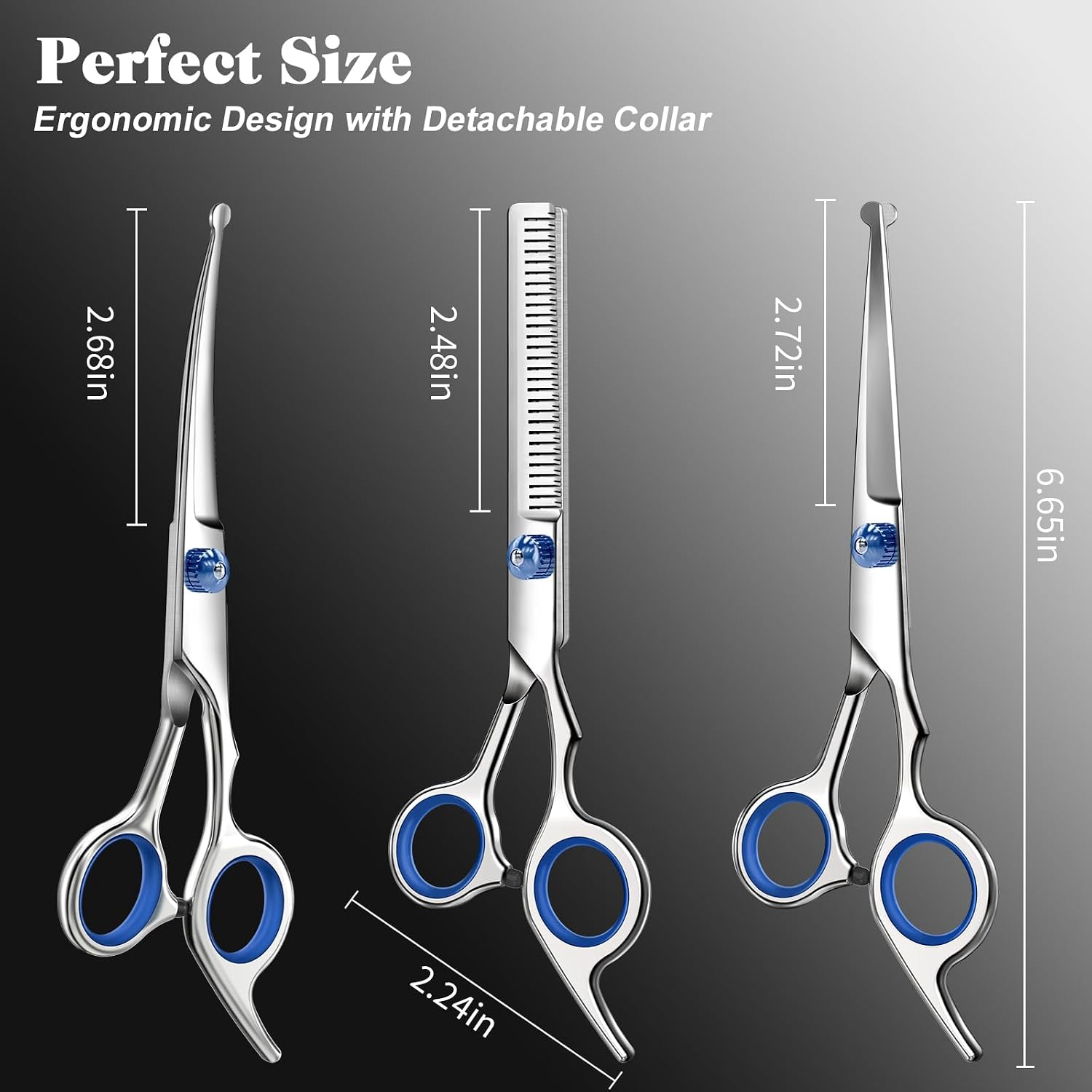 Complete Agirav 4-in-1 grooming set for cats and dogs