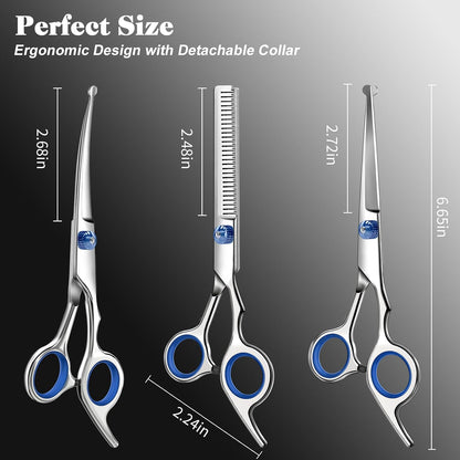 Complete Agirav 4-in-1 grooming set for cats and dogs