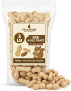 10 LB - Raw Shelled Peanuts For Squirrels, Out of Shell Peanuts For Birds and Wildlife- Squirrel Food, Wild Bird Seed -Grown in The USA - Image 9