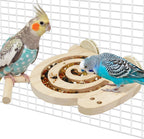 Jevnd pet bird toy platform perch layout