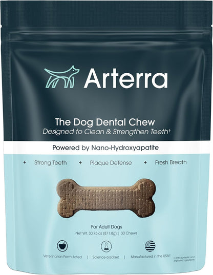 Arterra Pet Science Dog Dental Chews with Nano-Hydroxyapatite Next-Generation Daily Chews for Stronger Teeth, Fresh Breath (Small Dog, 14 Count (Pack of 1)) - Image 12