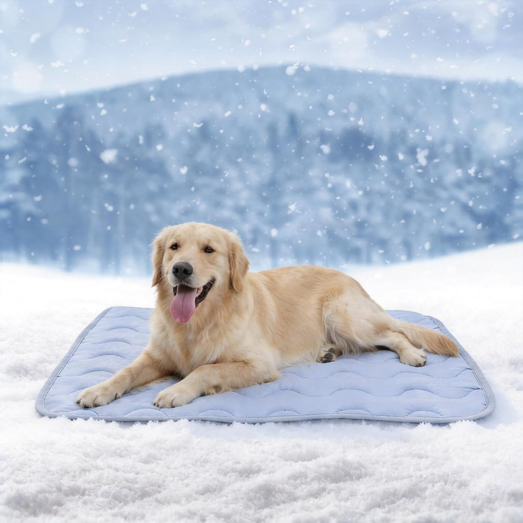 Dog Cooling Mat Non-Toxic Self Cooling Pad for Dogs Cats in Hot Summer Cool Pad Washable & Easy Clean - Image 10