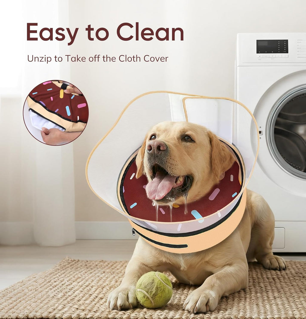 Extra extra large dog collar alternative for post-surgery protection and stress-free healing.