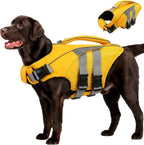 MIGOHI Dog Life Jacket,Reflective Dog Life Vest for Swimming Boating,Ripstop Dog Swimsuit with Rescue Handle,Adjustable Pool Float for Small Medium Large Dogs,Pet Safe Lifesaver with Superior Buoyancy - Image 11