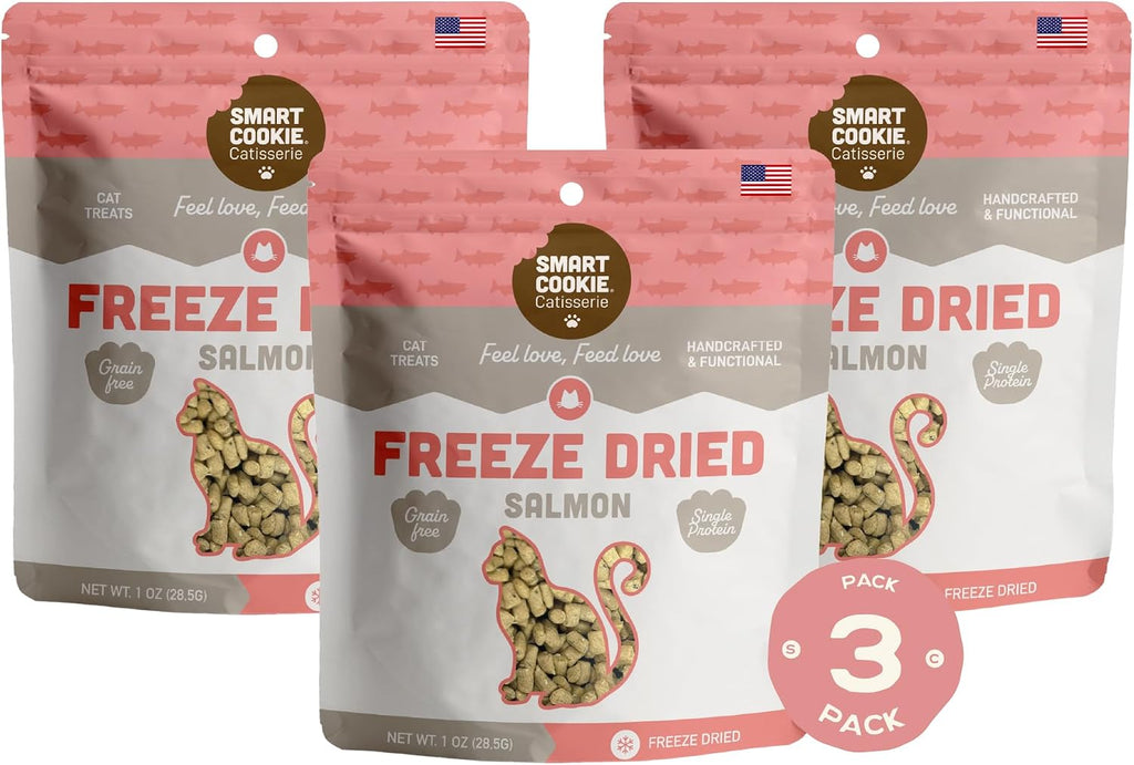 Smart Cookie Beef Liver Freeze Dried Cat Treats - Single Ingredient, High-Protein Snacks for Picky Cats - 100% Pure Beef Liver, No Fillers or Additives, Made in the USA - 1oz - Image 10