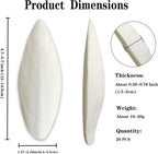4.7-5.1'' Cuttlebone for Parakeets Cuttlebone for Birds - Natural Cuttlefish Bone Bulk Chew Toy Bird Bites Calcium Stone for Canaries Tortoises,Snails,Reptiles,Parrots,Cockatiel-20PCS - Image 3