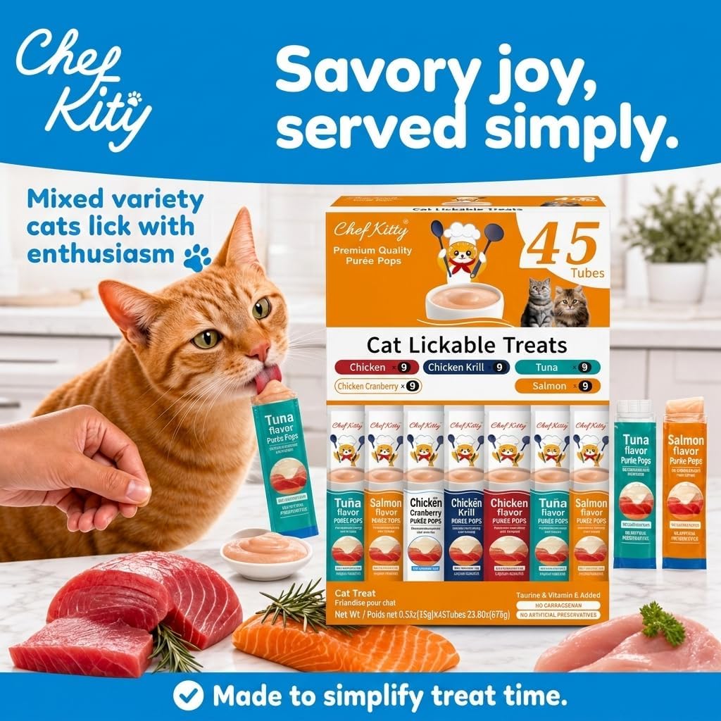 Inaba cat treats creamy puree squeeze tubes assorted flavors