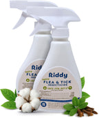 Riddy Flea & Tick Natural Spray for Pets with Essential Oils Safe Non-Hazardous Indoor and Outdoor Control, 8 oz, 1 Pack - Image 9
