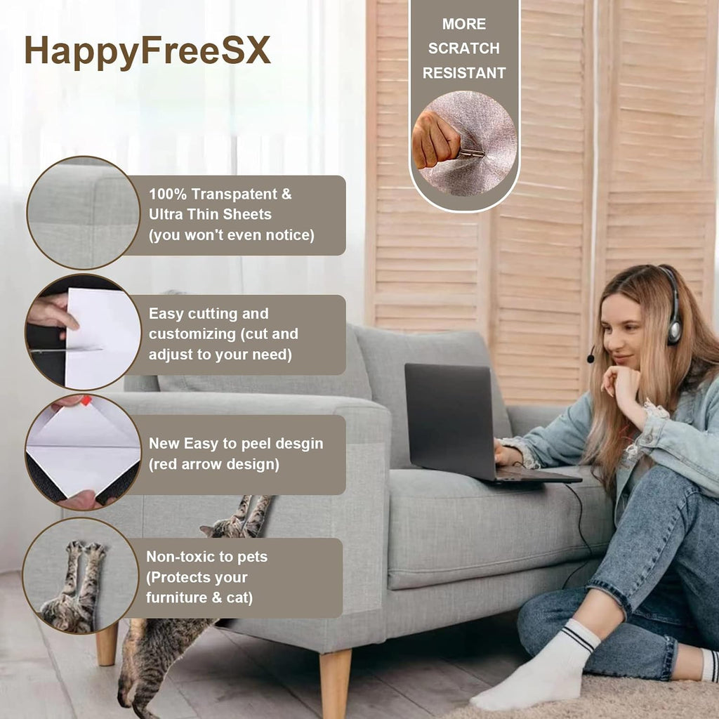 HappyFreeSX sofa protector sheets in packaging