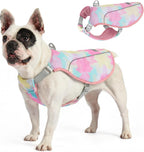 KYEESE Dog Cooling Vest, Breathable Mesh Dog Cooling Shirt for Small Dogs with D-Ring, Sun Protection Reflective Dogs Cooler Jacket with Adjustable Buckle for Summer Hiking Walking, Blue, M - Image 9