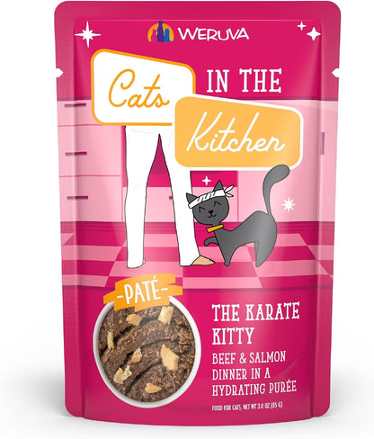 Weruva Cats in The Kitchen Slide N' Serve The Brat Pack Variety Cat Food Pouches 3 Ounce (Pack of 12) - Image 12