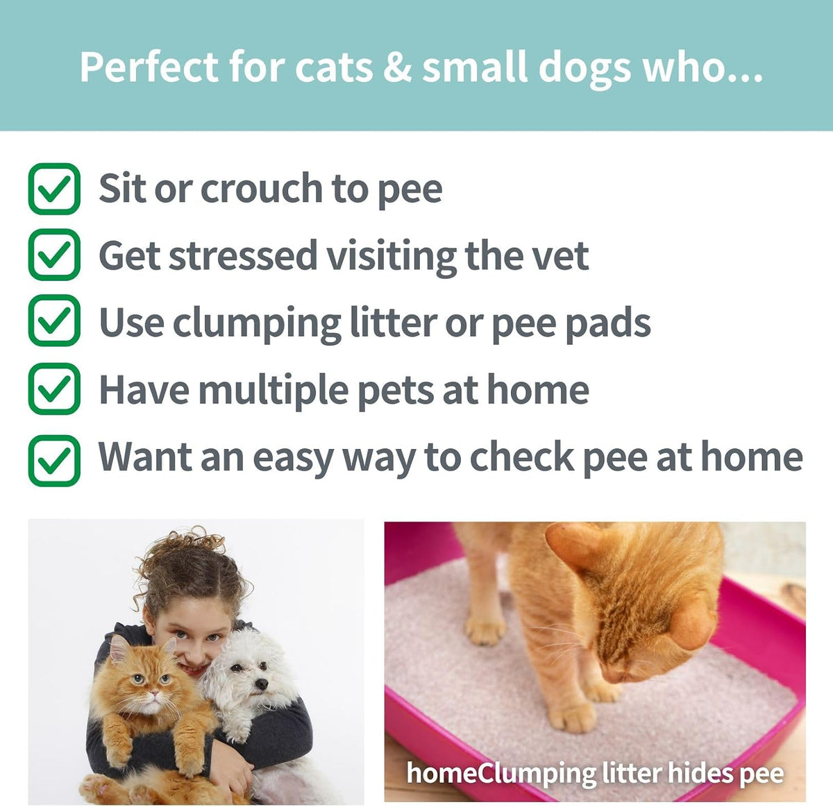 Cat Urine Collection Kit (6-Pack) - Clean Catch Urine Sample Tray for Cats & Small Dogs - Disposable Pet Urine Collector Tray - No Special Litter Needed - Made in Japan - Image 6