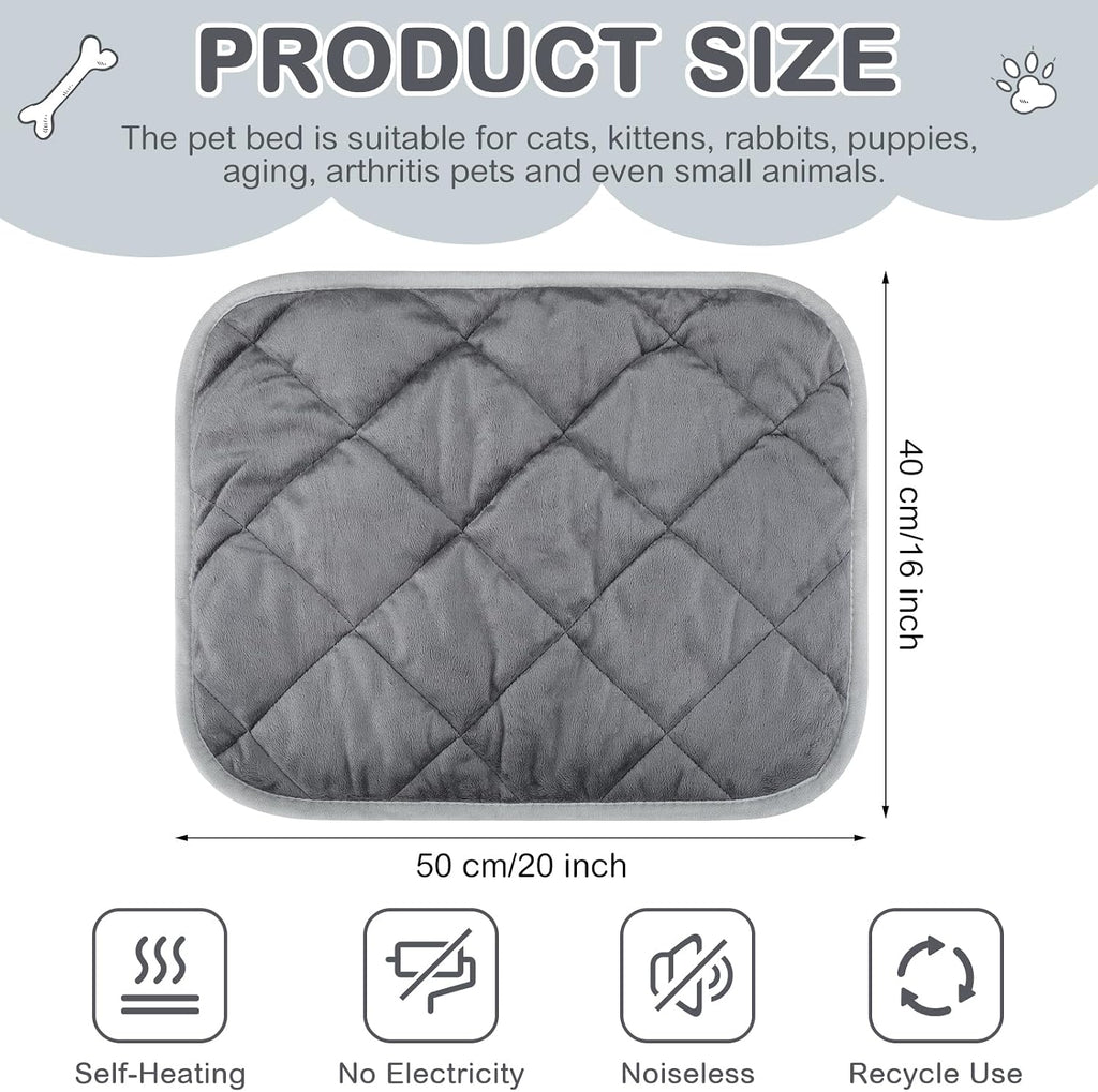 Clysee self warming dog mat five layer material structure diagram