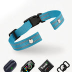 Collar Replacement Strap, Reflective Replacement Nylon Collar Strap Dog GPS Training Bark Receiver Collars, Durable Adjustable E Collar Straps for Small Medium Large Dogs, Black - Image 12