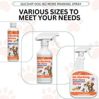 Close up of Oaiegsd pet training spray nozzle and label