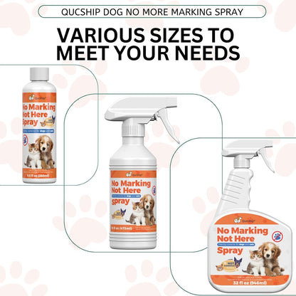 Close up of Oaiegsd pet training spray nozzle and label