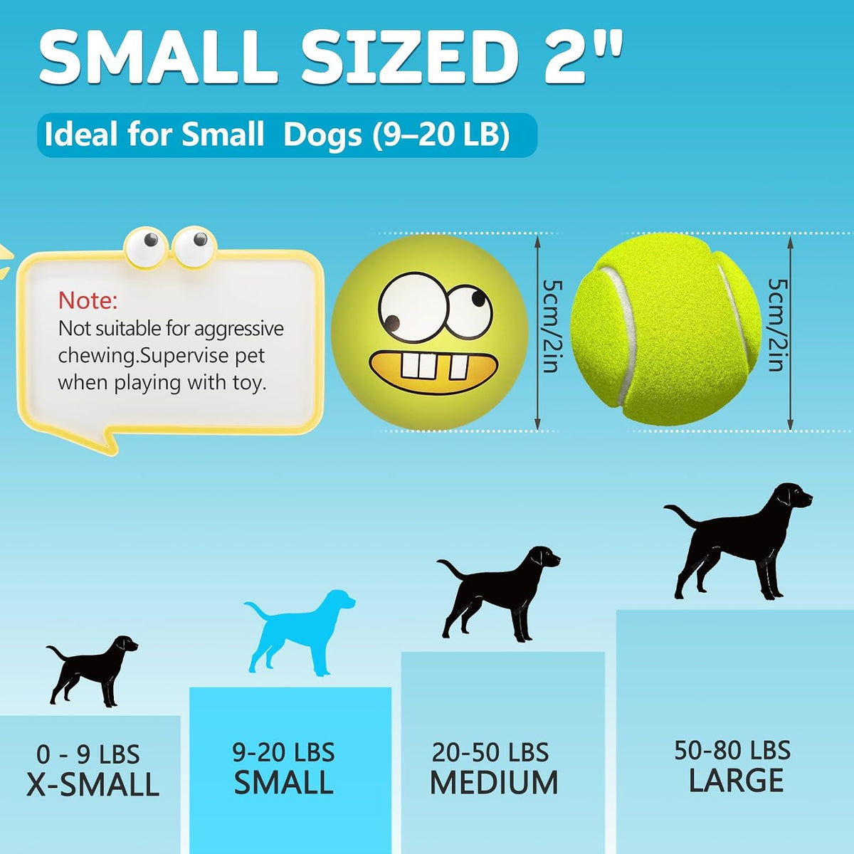 HDSX imported squeaky rubber balls for puppy teething comfort
