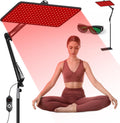 Beichen red light therapy panel front view with stable stand