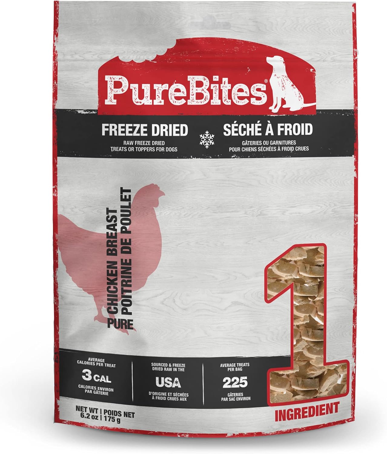 PureBites Chicken Breast Freeze Dried Dog Treats, 1 Ingredient, Made in USA, 8.6oz - Image 13