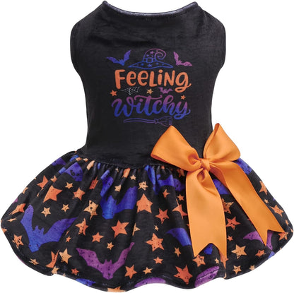 CuteBone Velvet Dog Dresses for Small Dogs, Stylish & Soft Fabric, Comfortable Fit for Everyday Wear, Perfect for Special Occasions NCVA11S - Image 11