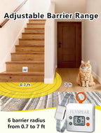 Flyspear adjustable receiver collar for cats and small dogs neck training