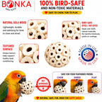 Safe non-toxic natural plant material bird accessories