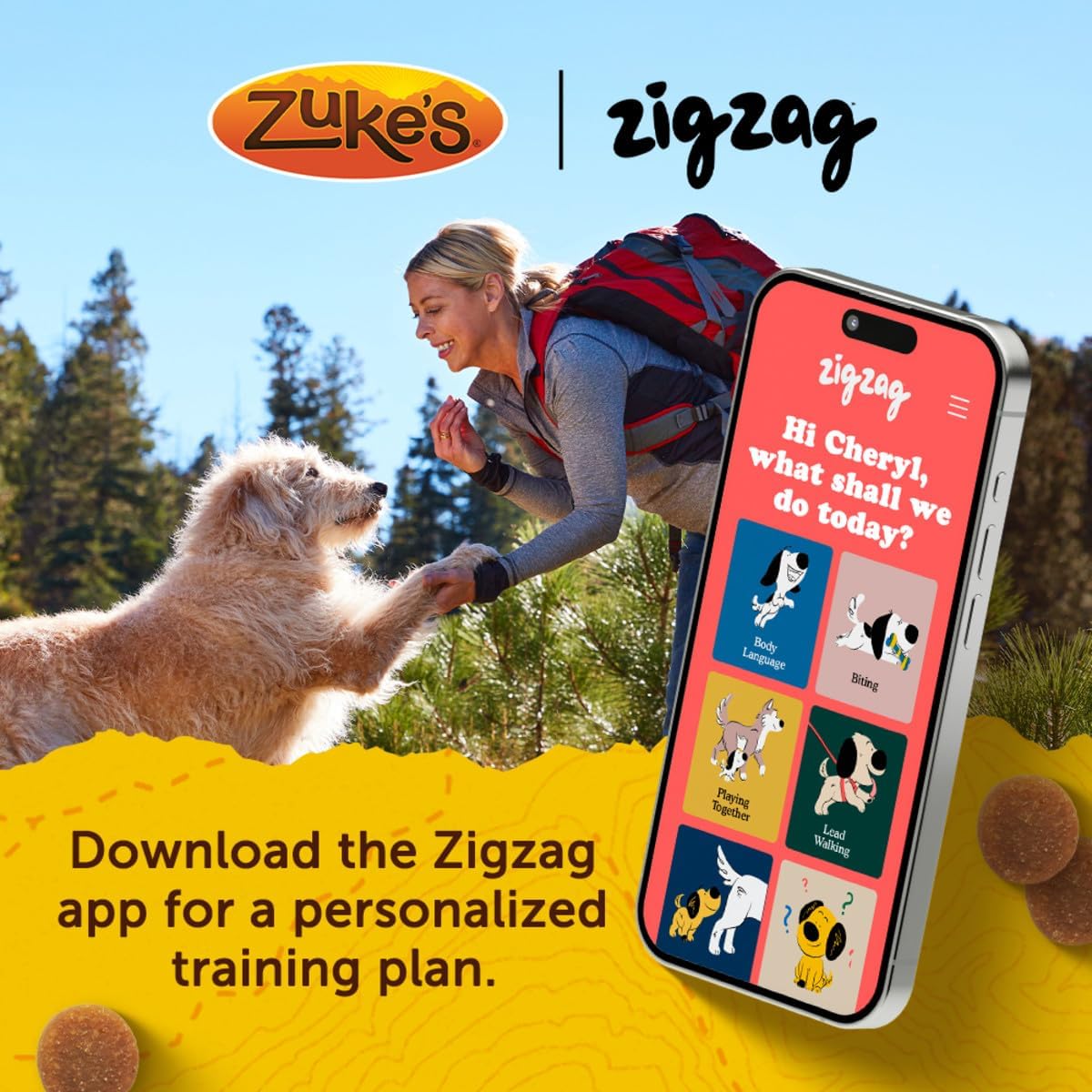 Zuke's Mini Naturals Dog Training Treats for Dogs, Pet Treats Made with Real Peanut Butter- 16 oz. Bag - Image 9