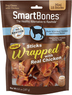 SmartBones Chicken-Wrapped Sticks, Treat Your Dog to a Rawhide-Free Chew Made with Real Chicken and Peanut Butter, 7 Ounce (Pack of 2) - Image 14