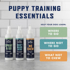 Rocco & Roxie behavior aid for housebreaking back label