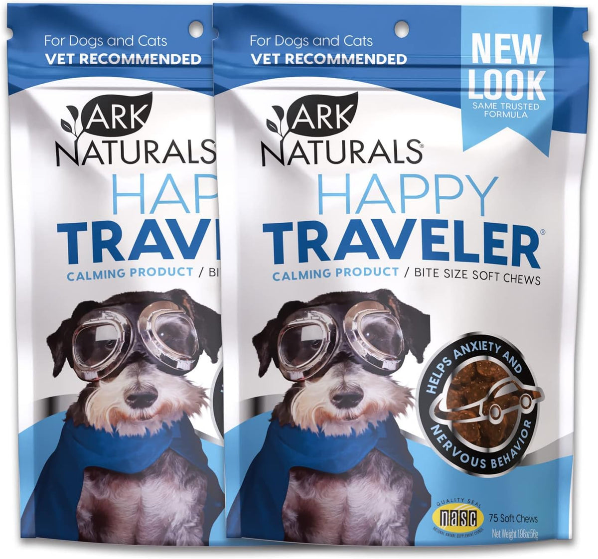 ARK NATURALS, Cat Dog Chews Happy Traveler, 1.98 Ounce - Image 10