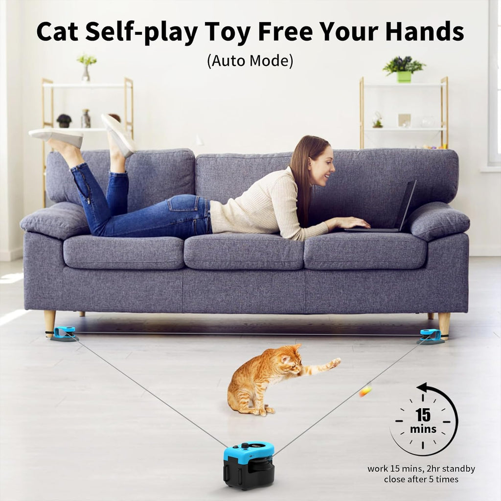 Close-up of the non-toxic ABS plastic AsFrost smart pet device showcasing the USB Type-C port.